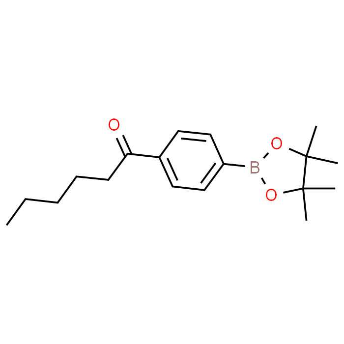 1-(4-(4,4,5,5-Tetramethyl-1,3,2-dioxaborolan-2-yl)phenyl)hexan-1-one