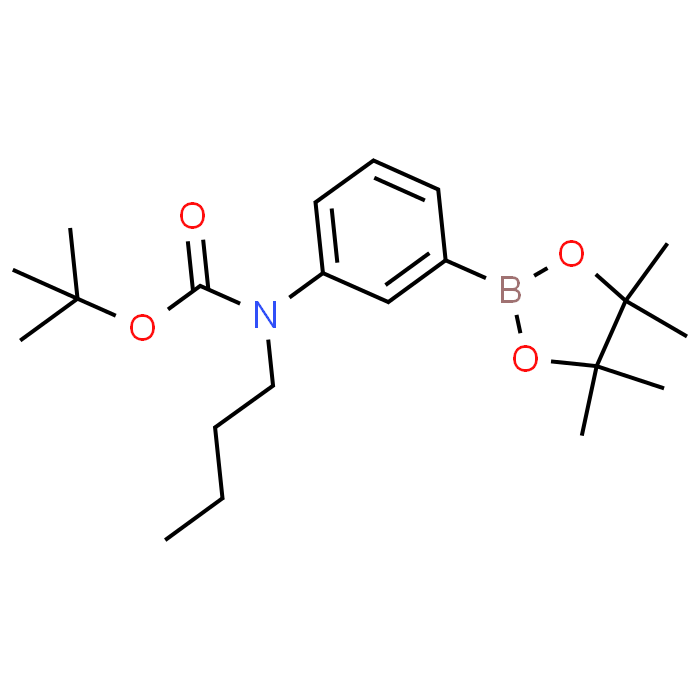 tert-Butyl butyl(3-(4,4,5,5-tetramethyl-1,3,2-dioxaborolan-2-yl)phenyl)carbamate