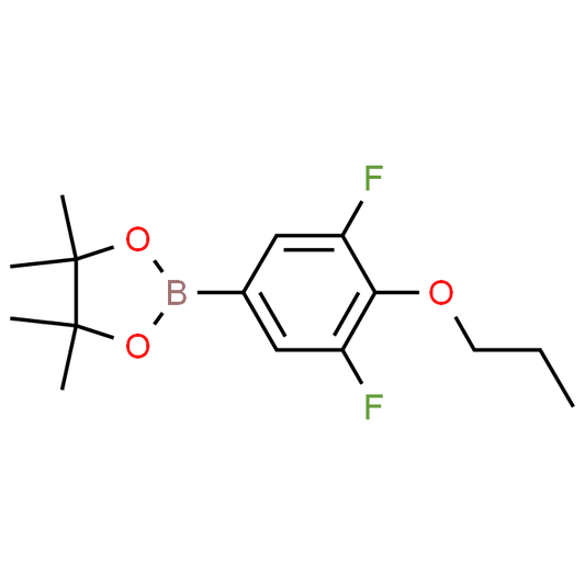 2-(3,5-Difluoro-4-propoxyphenyl)-4,4,5,5-tetramethyl-1,3,2-dioxaborolane