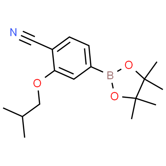 2-Isobutoxy-4-(4,4,5,5-tetramethyl-1,3,2-dioxaborolan-2-yl)benzonitrile