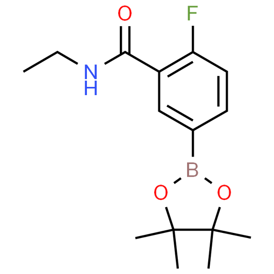 N-Ethyl-2-fluoro-5-(4,4,5,5-tetramethyl-1,3,2-dioxaborolan-2-yl)benzamide