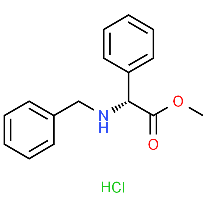 (R)-Methyl 2-(benzylamino)-2-phenylacetate hydrochloride