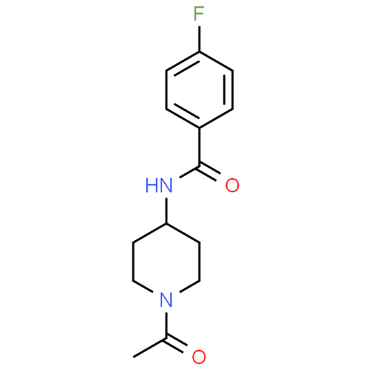 N-(1-Acetylpiperidin-4-yl)-4-fluorobenzamide