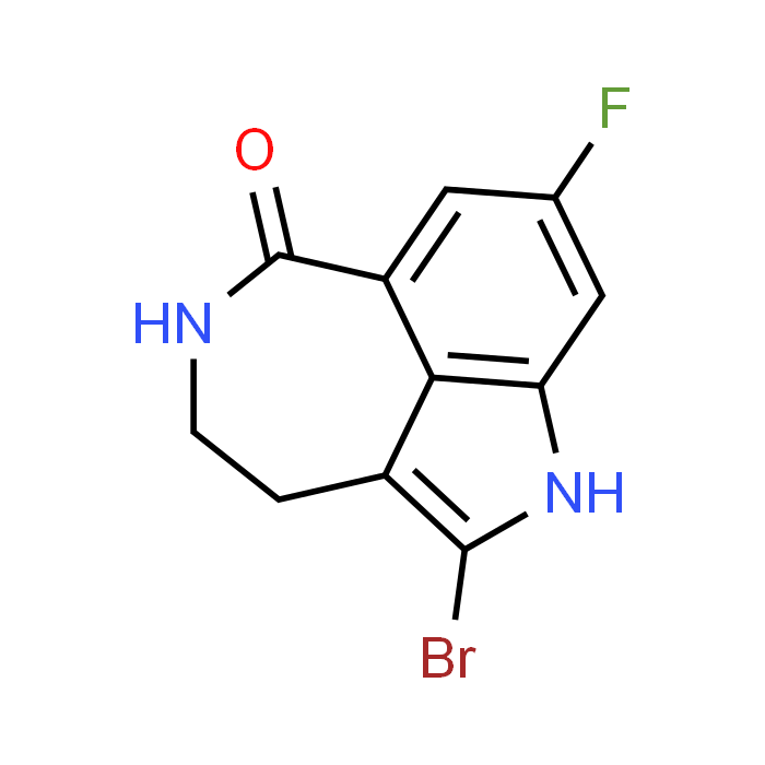 2-Bromo-8-fluoro-4,5-dihydro-1H-azepino[5,4,3-cd]indol-6(3H)-one