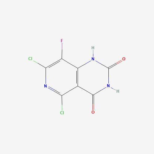 5,7-Dichloro-8-fluoropyrido[4,3-d]pyrimidine-2,4-diol