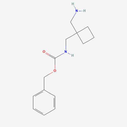 Benzyl ((1-(aminomethyl)cyclobutyl)methyl)carbamate