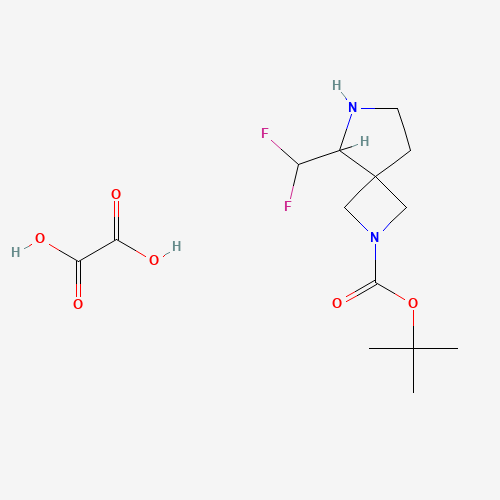 tert-Butyl 5-(difluoromethyl)-2,6-diazaspiro[3.4]octane-2-carboxylate oxalate