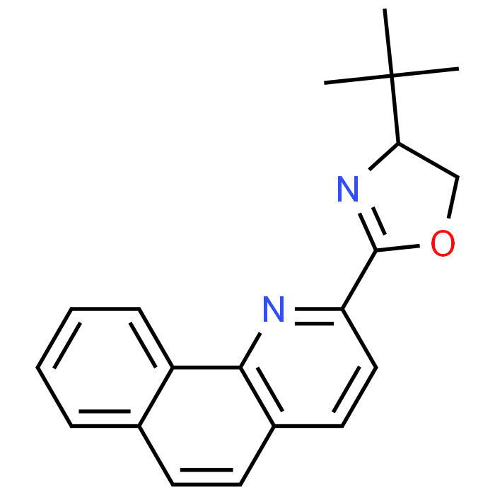 (S)-2-(Benzo[h]quinolin-2-yl)-4-(tert-butyl)-4,5-dihydrooxazole