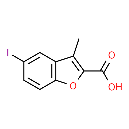 5-Iodo-3-methyl-1-benzofuran-2-carboxylic acid