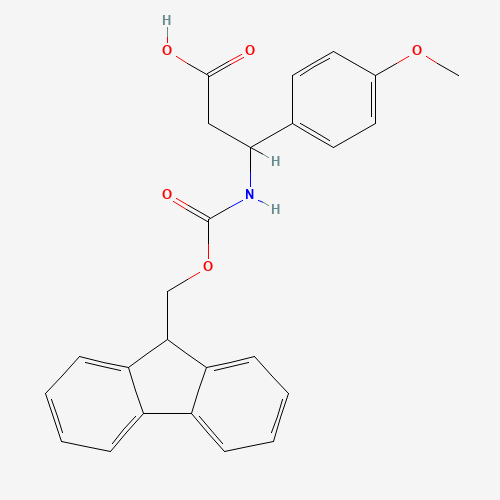 3-{[(9H-Fluoren-9-ylmethoxy)carbonyl]amino}-3-(4-methoxyphenyl)propanoic acid