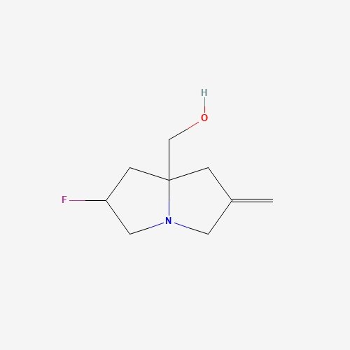 (2-Fluoro-6-methylenetetrahydro-1H-pyrrolizin-7a(5H)-yl)methanol