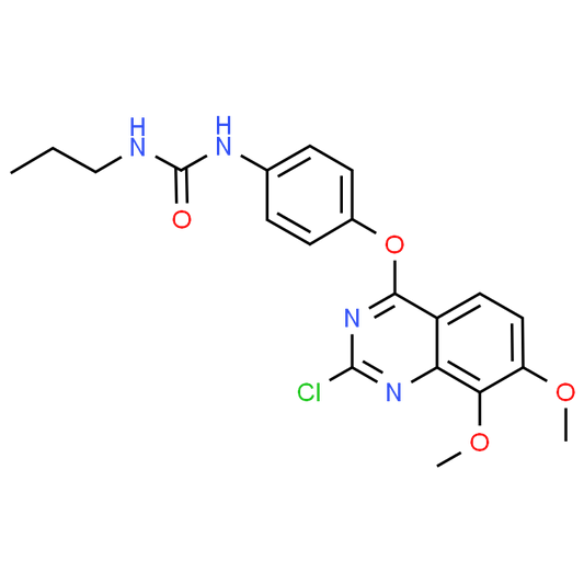 1-(2-Chloro-4-((6,7-dimethoxyquinazolin-4-yl)oxy)phenyl)-3-propylurea