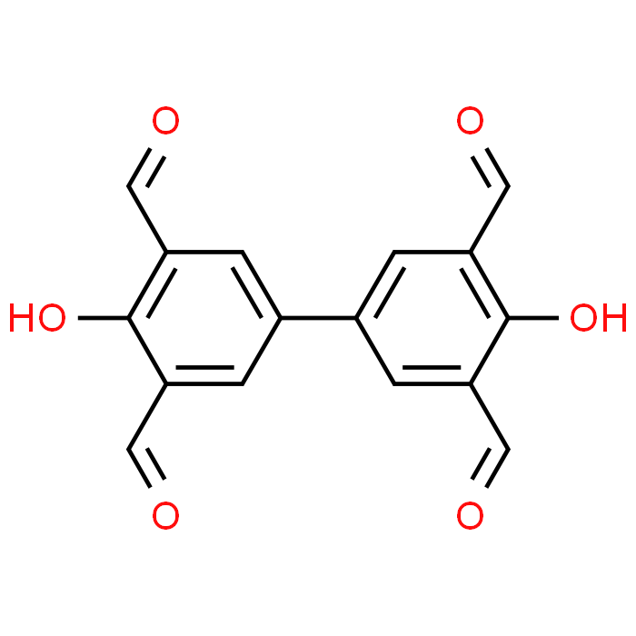 4,4'-Dihydroxy-[1,1'-biphenyl]-3,3',5,5'-tetracarbaldehyde