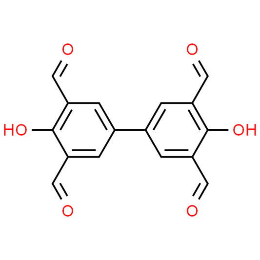 4,4'-Dihydroxy-[1,1'-biphenyl]-3,3',5,5'-tetracarbaldehyde