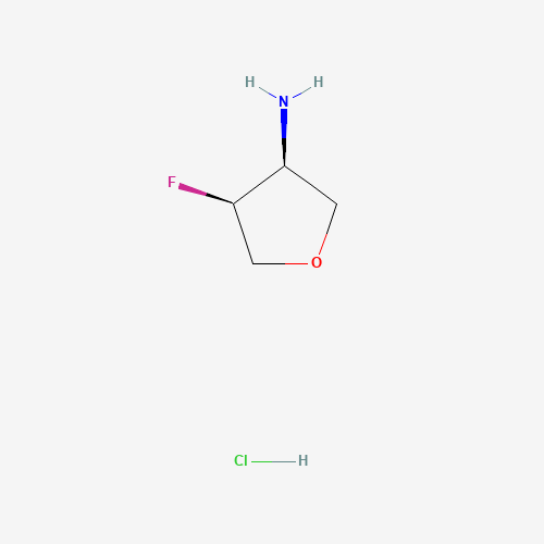 (3S,4S)-4-Fluorotetrahydrofuran-3-amine hydrochloride