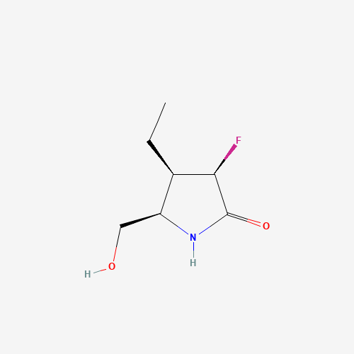 (3R,4R,5R)-4-Ethyl-3-fluoro-5-(hydroxymethyl)pyrrolidin-2-one