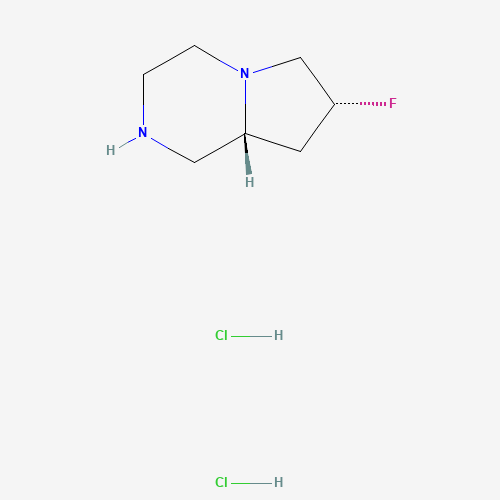 (7R,8aR)-7-Fluorooctahydropyrrolo[1,2-a]pyrazine dihydrochloride