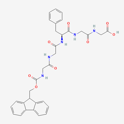 (((9H-Fluoren-9-yl)methoxy)carbonyl)glycylglycyl-L-phenylalanylglycylglycine