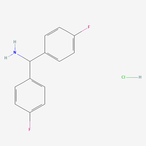 Bis(4-fluorophenyl)methanamine hydrochloride