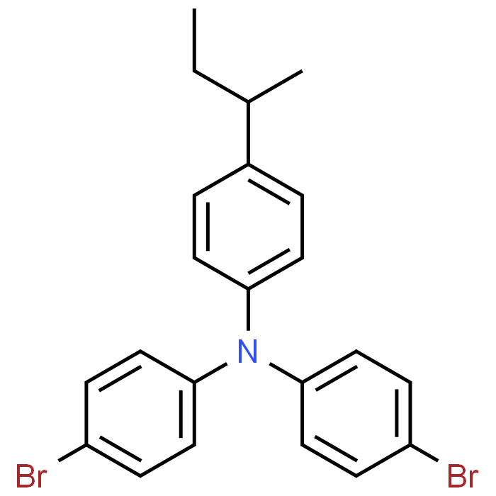 4-Bromo-N-(4-bromophenyl)-N-(4-(sec-butyl)phenyl)aniline