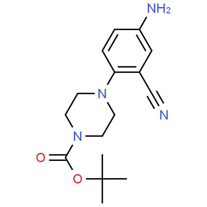 tert-Butyl 4-(4-amino-2-cyanophenyl)piperazine-1-carboxylate