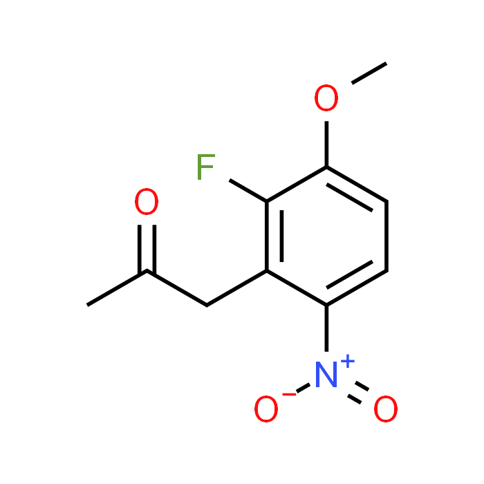 1-(2-Fluoro-3-methoxy-6-nitrophenyl)propan-2-one