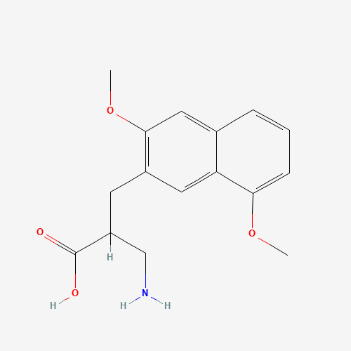 3-Amino-2-((3,8-dimethoxynaphthalen-2-yl)methyl)propanoic acid