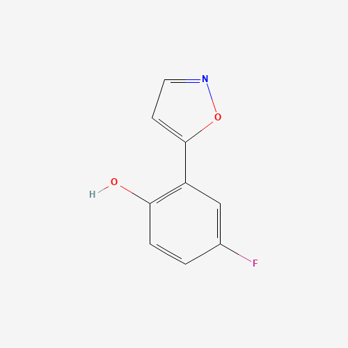 4-Fluoro-2-(isoxazol-5-yl)phenol