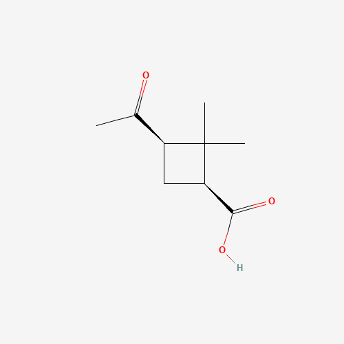 (1S,3R)-3-Acetyl-2,2-dimethylcyclobutane-1-carboxylic acid