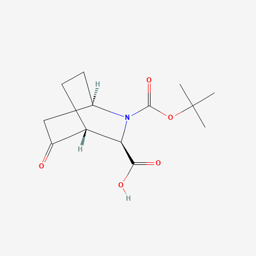 (1R,3R,4R)-2-(tert-Butoxycarbonyl)-5-oxo-2-azabicyclo[2.2.2]octane-3-carboxylic acid