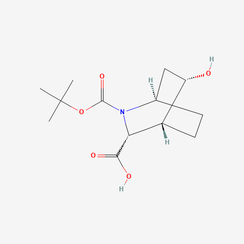 (1R,3R,4R,5S)-2-(tert-Butoxycarbonyl)-5-hydroxy-2-azabicyclo[2.2.2]octane-3-carboxylic acid