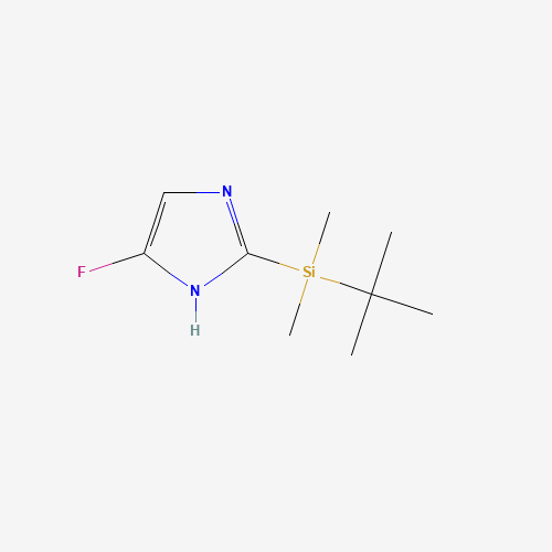 2-(tert-Butyldimethylsilyl)-5-fluoro-1H-imidazole