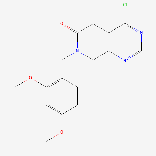 4-Chloro-7-(2,4-dimethoxybenzyl)-7,8-dihydropyrido[3,4-d]pyrimidin-6(5H)-one