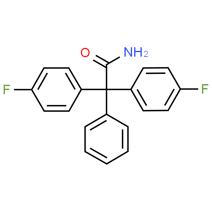 2,2-Bis(4-fluorophenyl)-2-phenylacetamide