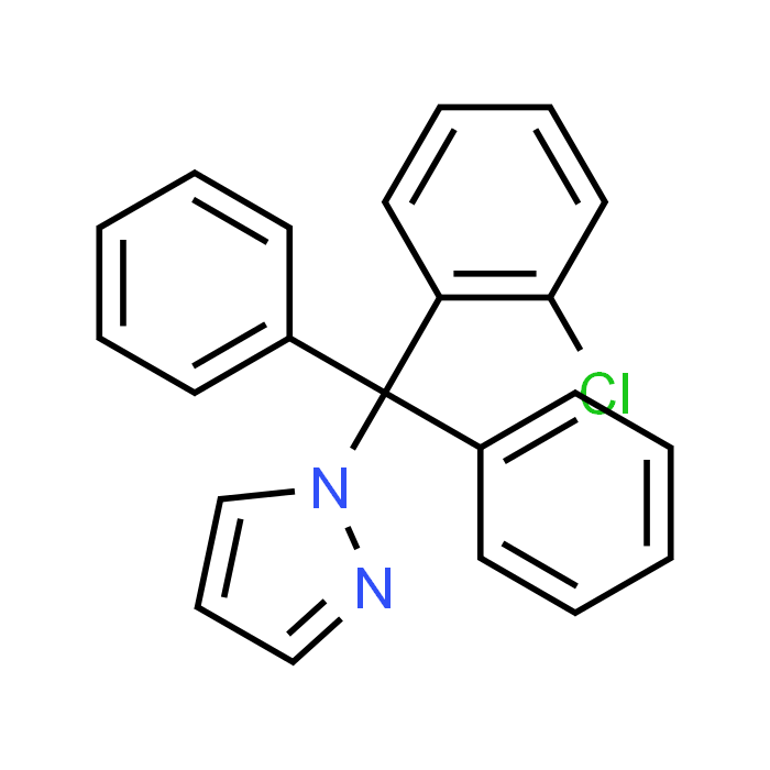 1-((2-Chlorophenyl)diphenylmethyl)-1H-pyrazole