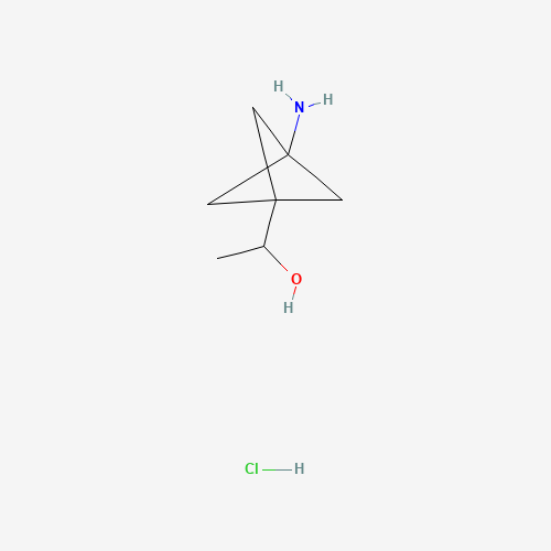 1-(3-Aminobicyclo[1.1.1]pentan-1-yl)ethan-1-ol hydrochloride