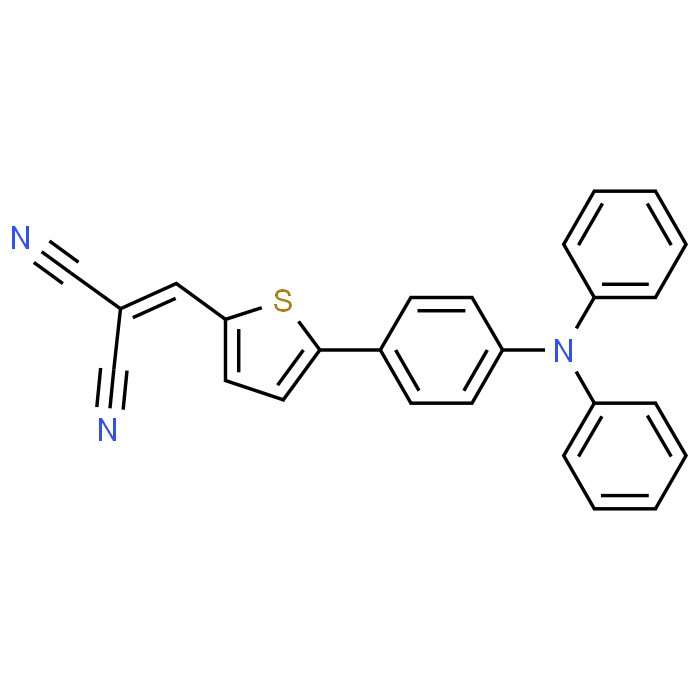 2-((5-(4-(Diphenylamino)phenyl)thiophen-2-yl)methylene)malononitrile