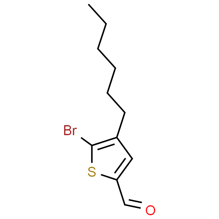 5-Bromo-4-hexylthiophene-2-carbaldehyde