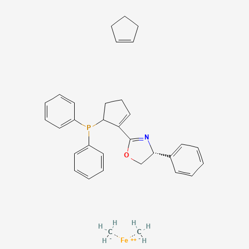 (2Rp)-1-[(4R)-4,5-dihydro-4-phenyl-2-oxazolyl]-2-(diphenylphosphino)ferrocene