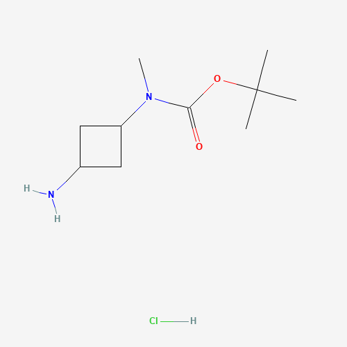 Rel-tert-butyl ((1r,3r)-3-aminocyclobutyl)(methyl)carbamate hydrochloride
