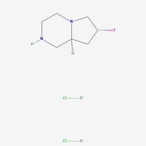 (7R,8aS)-7-Fluorooctahydropyrrolo[1,2-a]pyrazine dihydrochloride