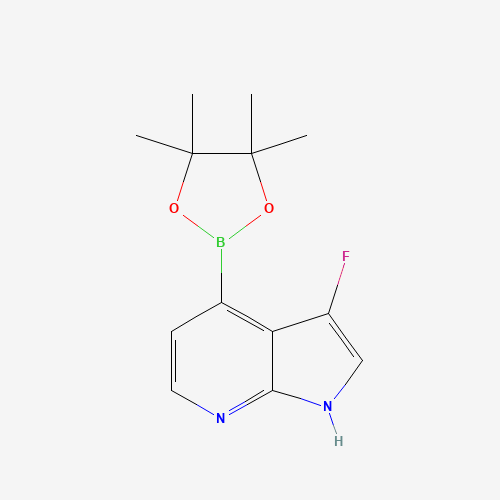 3-Fluoro-4-(4,4,5,5-tetramethyl-1,3,2-dioxaborolan-2-yl)-1H-pyrrolo[2,3-b]pyridine