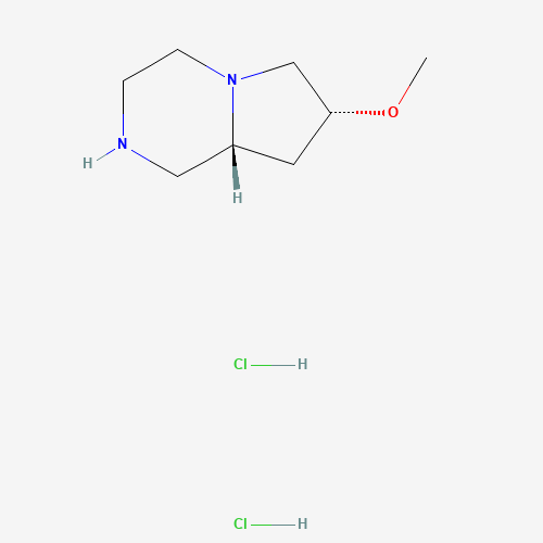 (7R,8aR)-7-Methoxyoctahydropyrrolo[1,2-a]pyrazine dihydrochloride