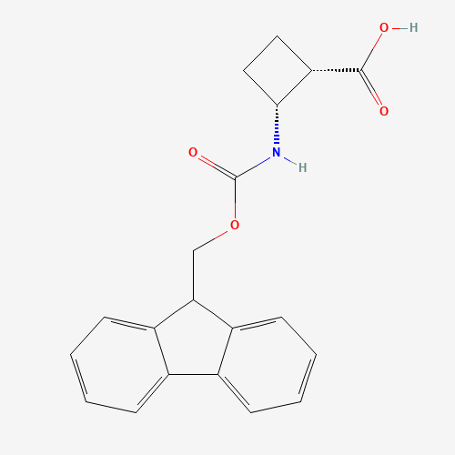 (1S,2R)-2-((((9H-Fluoren-9-yl)methoxy)carbonyl)amino)cyclobutane-1-carboxylic acid