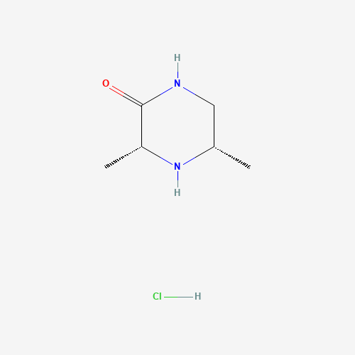 (3R,5S)-3,5-Dimethylpiperazin-2-one hydrochloride