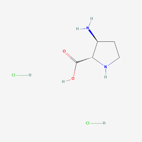 (2S,3S)-3-Aminopyrrolidine-2-carboxylic acid dihydrochloride