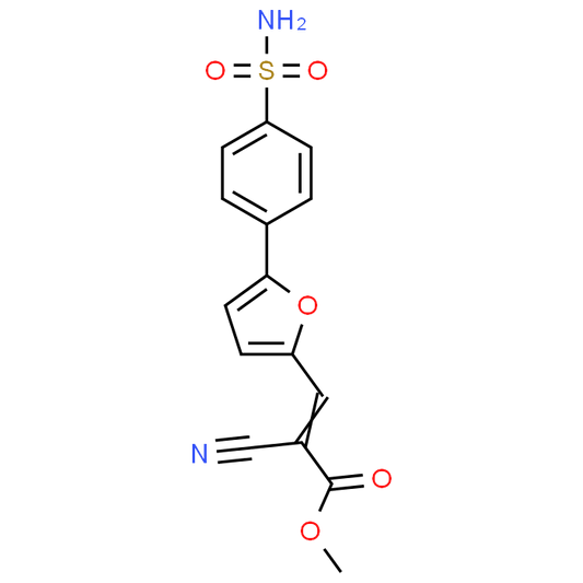 Methyl 2-cyano-3-(5-(4-sulfamoylphenyl)furan-2-yl)acrylate