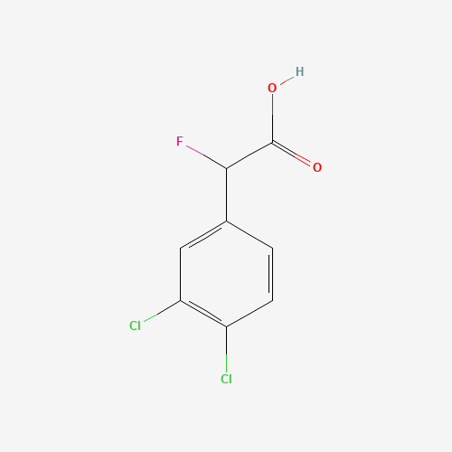 2-(3,4-Dichlorophenyl)-2-fluoroacetic acid