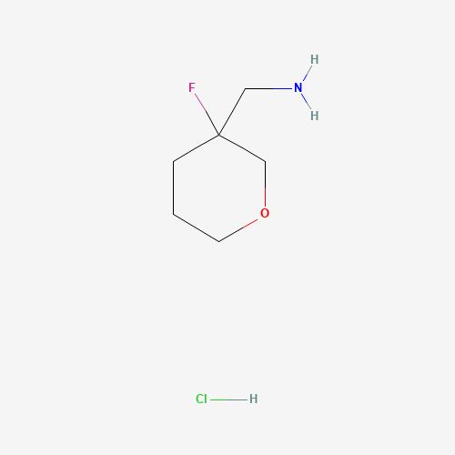 (3-Fluorotetrahydro-2H-pyran-3-yl)methanamine hydrochloride