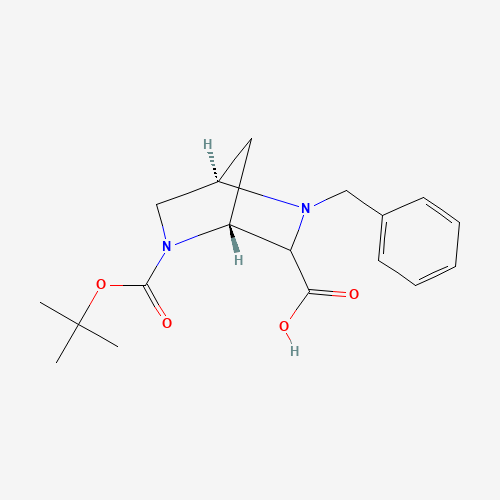 (1R,4R)-2-Benzyl-5-(tert-butoxycarbonyl)-2,5-diazabicyclo[2.2.1]heptane-3-carboxylic acid